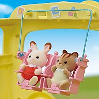 CC RAINBOW FUN NURSERY BUS--CALICO CRITTERS