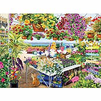 GLORIOUS GARDEN CNTR 500 PC PUZ