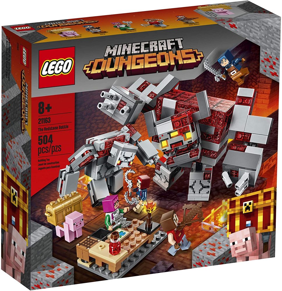 Lego minecraft 2025 redstone monstrosity