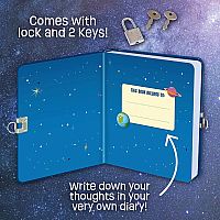 DIARY DEEP SPACE GLOW IN DARK