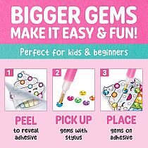 BIG GEM DIAMOND STICKERS