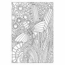 Creative Haven Entangled Dragonflies Coloring Book