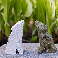 SOAPSTONE WOLF