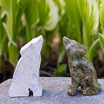 SOAPSTONE WOLF