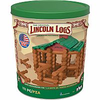 Lincoln Logs Anniversary Tin