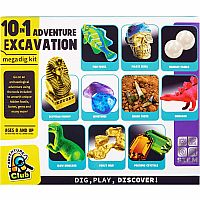 10 in 1 Treasure Excavation Kit