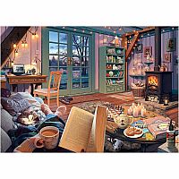 COZY RETREAT 500 PC LRG FRMT