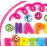 CHARM IT CONFETTI CAKE