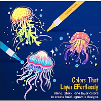 MAGIC STIX ACRYLIC MARKERS  36