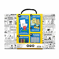 PEANUTS COLORING & STICKER SET