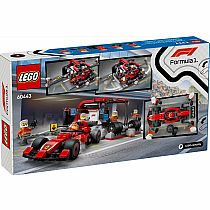 LEGO F1® Pit Stop & Pit Crew with Ferrari Car