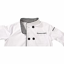 Jr. Chef Jacket w/ Hat, size Large