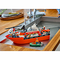 LEGO USCG  RESCUE BOAT/HELICOPTER