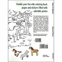Horses and Ponies: Coloring and Sticker Fun