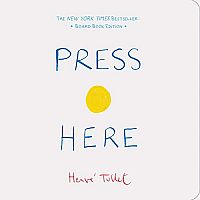 PRESS HERE BOARD BOOK-- HENRE TULLET