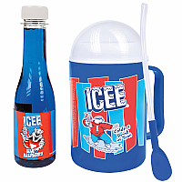 ICEE MAKING CUP/SYRUP BLUE