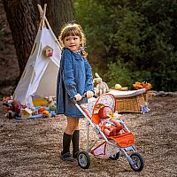 BERENGUER JOGGER STROLLER RED