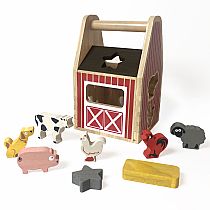 BARNYARD SHAPE SORTER