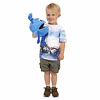 BABY MONSTER PUPPET BLUE
