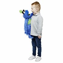 BLUE MONSTER PUPPET