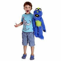 BLUE MONSTER PUPPET