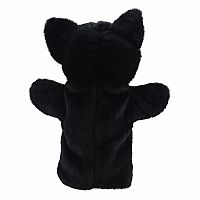 Black White Cat Animal Puppet Buddy