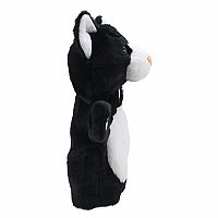 Black White Cat Animal Puppet Buddy