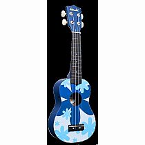 AMAHI BLUE FLOWER UKULELE