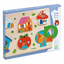 HOUSE WOOD PUZZLE