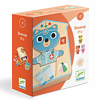 Wooden Puzzles Dressup Mix