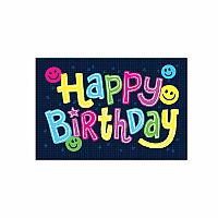HAPPY BDAY  ENCLOSURE CARD