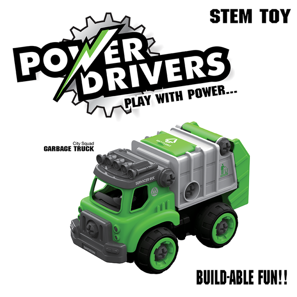 POWER DRIVER GARBAGE TRUCK Over the Rainbow