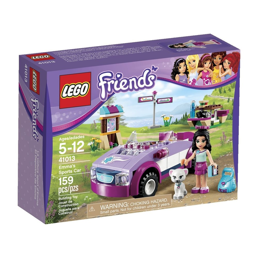 Lego Friends Emma s Sports Car Over the Rainbow