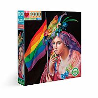 ****SALE PRICE--REG  $22.99****LIBERTY RAINBOW  1000PC PUZ