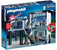 Playmobil Police Station With Alarm System Over the Rainbow