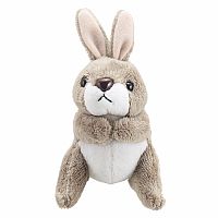 FINGER PUPPET GREY RABBIT