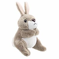 FINGER PUPPET GREY RABBIT