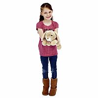 Full-Bodied Animal Puppets - Rabbit (Lop-Eared - Beige & White)