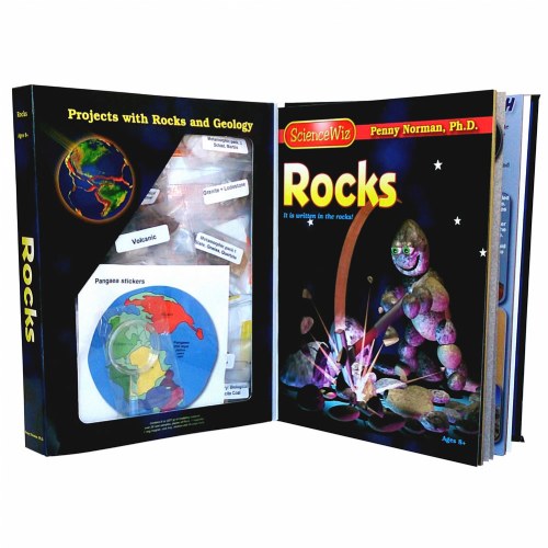 Rocks Science Wiz Book and Kit 