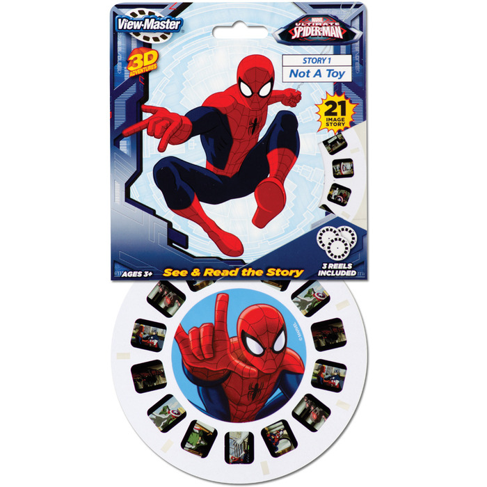 View Master Spiderman Reel Set Over the Rainbow
