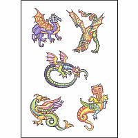 DOVER DRAGONS STCKRS