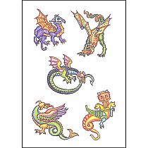 DOVER DRAGONS STCKRS