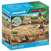 PM ARCHAEOLICAL DIG W DINO SKELETON