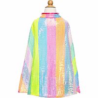 STRIPY SEQUINS CAPE 4/6