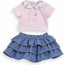 12" T-SHIRT RUFFLE SKIRT PARIS