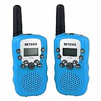 Retevis Walkie Talkies LT Blue w FLASHLIGHT