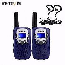 Retevis Walkie Talkies set Dk Blue w FLASHLIGHT