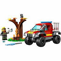 LEGO 4X4 FIRE TRUCK RESCUE