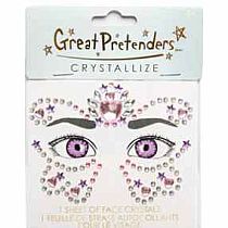 FACE CRYSTALS BUTTERFLY PRINCESS