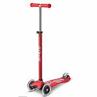 MAXI DLX SCOOTER LED RED